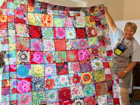 Quiltport USA quilting event in Freeport, ME